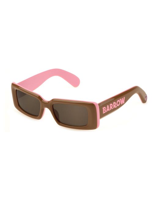 Barrow Black Sba007V Trippy 0Cc4 Sunglasses Acetate Squared Normal