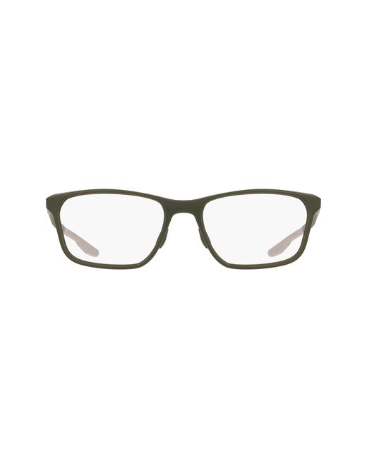 Nike Black 7405 315 Optical Frames Bio-Injected Squared Normal for men