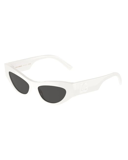 Dolce & Gabbana Black Dg4450 331287 Sunglasses Acetate Cat Eye Normal