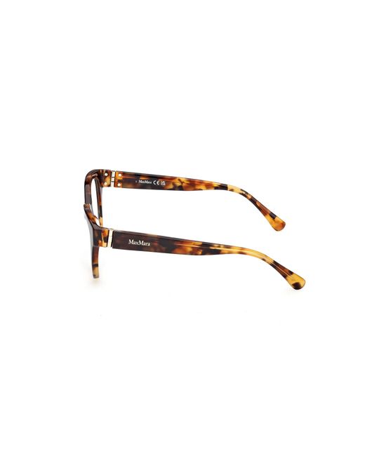 Max Mara Black Mm5230 056 Optical Frames Acetate Round Normal