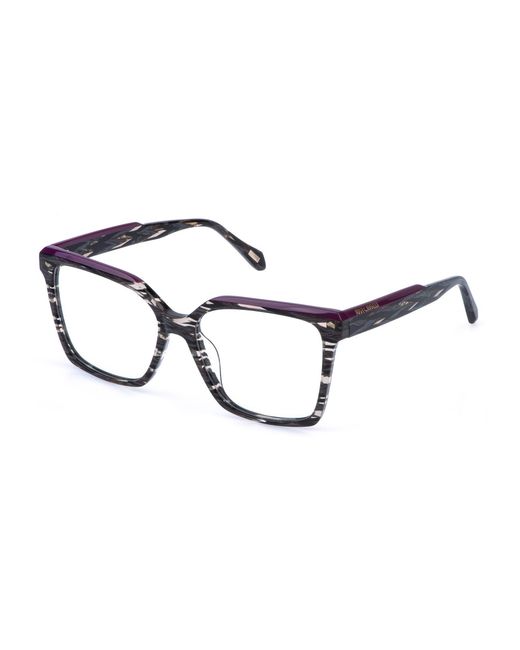 Just Cavalli Black Vjc160 727 Optical Frames Acetate Squared
