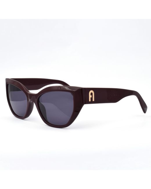 Furla Brown Sfu953 0G96 Sunglasses Acetate Smoke Butterfly Normal
