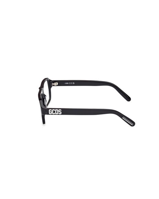 Gcds Black Gd5038 001 Optical Frames Acetate Squared Normal