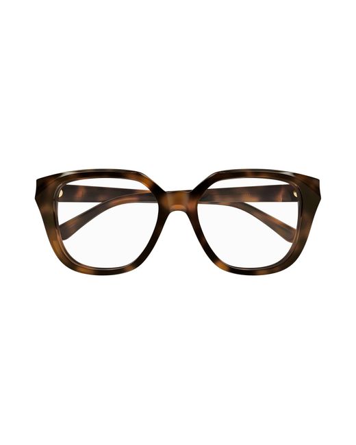 Chloé Black Ch0293O 002 Optical Frames Acetate Transparent Squared