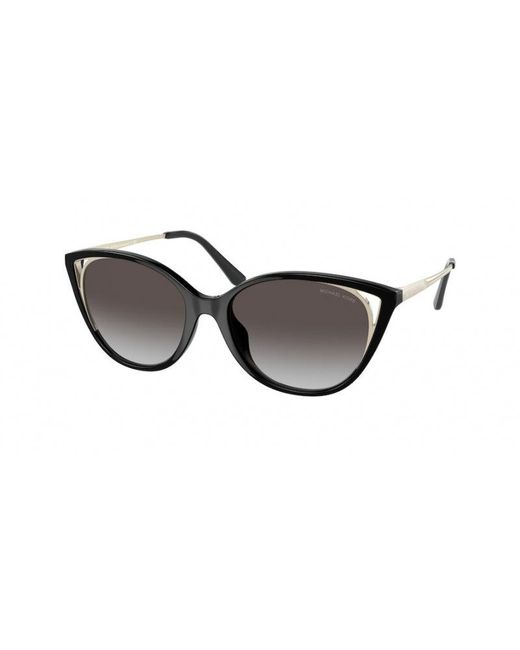 Michael Kors Black Mk2152U Alexandria 30058G Sunglasses Plastic Cat Eye Normal Shaded