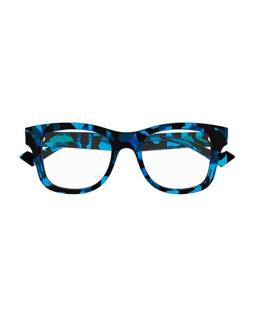 Gucci Black Gg1332O 006 Optical Frames Acetate Squared for men