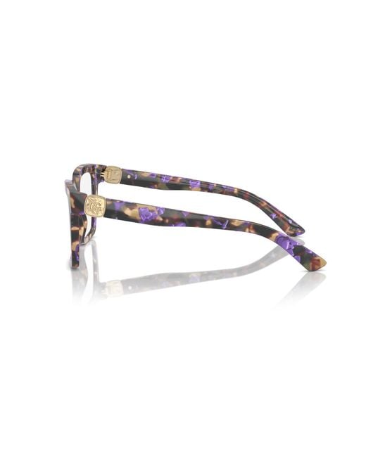 Dolce & Gabbana Black Dg3395 3439 Optical Frames Acetate Squared Normal