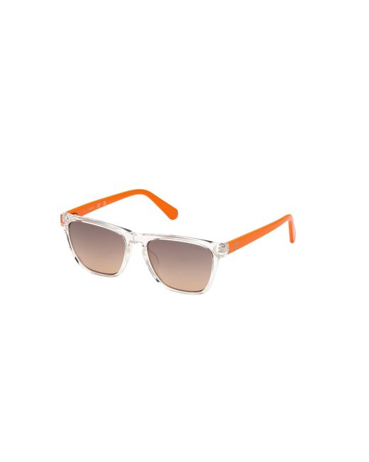 Guess Black Gu00129 26F Sunglasses Injected Squared Normal