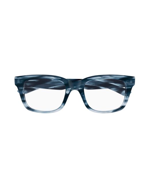 Balenciaga Black Bb0429O 004 Optical Frames Acetate Transparent Squared for men