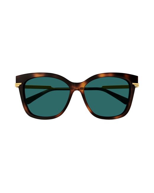 Bottega Veneta Black Bv1296Sa 003 Sunglasses Acetate Cat Eye