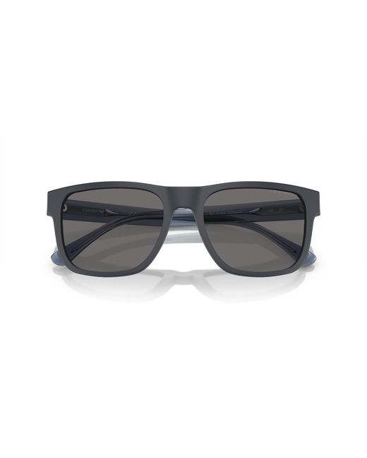 Emporio Armani Black Ea4163 508881 Sunglasses Acetate Pillow Polarized for men
