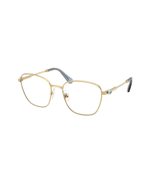 Swarovski Black Sk1019 4021 Optical Frames Metal Squared Normal