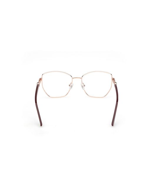 Guess Black Gu50312 069 Optical Frames Metal Geometric Normal
