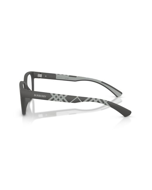 Burberry Black Be2460D 4233 Optical Frames Injected Transparent Squared Normal for men