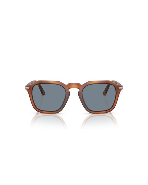 Persol Black Po3292S 96/56 Sunglasses Plastic Squared Normal