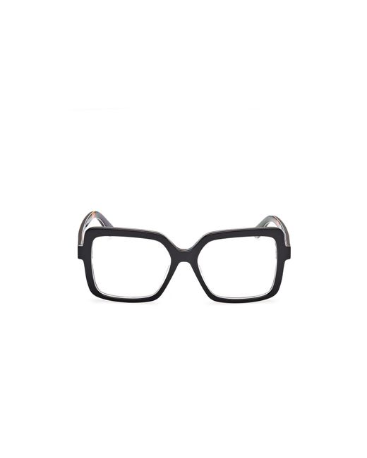 Emilio Pucci Black Ep5265 004 Optical Frames Acetate Squared Normal