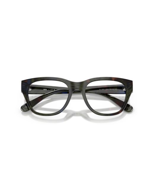 DIESEL Black Dl4001 2042 Optical Frames Acetate Transparent Squared Normal