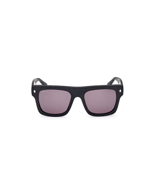 Web Black We0354 02A Sunglasses Acetate Smoke Squared Normal for men