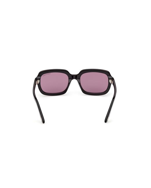 Tom Ford Black Ft1342 Lana-02 01Y Sunglasses Acetate Squared Normal