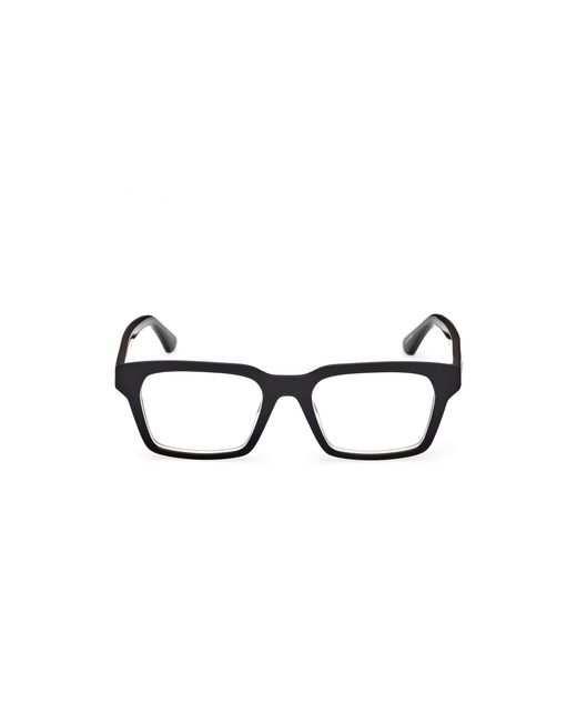 Web Black We5459 005 Optical Frames Acetate Squared Normal for men
