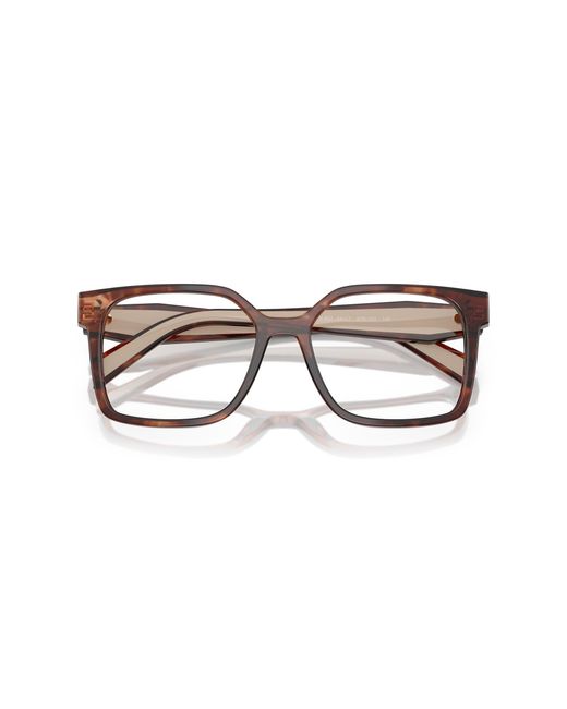 Prada Black Pr B03V 07R1O1 Optical Frames Acetate Squared Normal