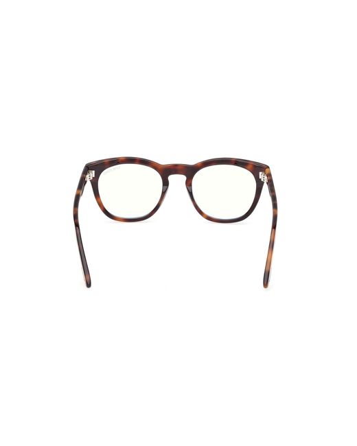 Tom Ford Black Ft6081-B 053 Optical Frames Acetate Round Normal for men