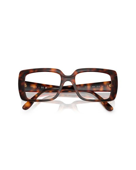 Vogue Eyewear Black Vo5636U W656 Optical Frames Nylon Squared Normal