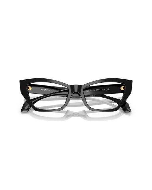 Versace Black Ve3373U Gb1 Optical Frames Acetate Cat Eye Normal