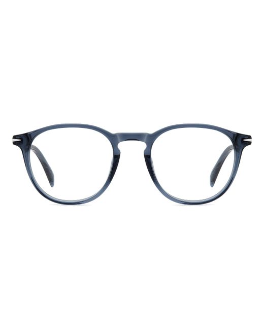 David Beckham Black Db 1018 Pjp Optical Frames Acetate Round for men