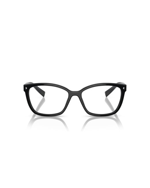 Prada Black Pr 15Zv 17N1O1 Optical Frames Acetate Squared Normal
