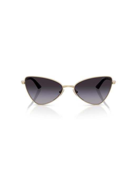 Jimmy Choo Black Jc4015Hb 30068G Sunglasses Metal Cat Eye Normal Shaded