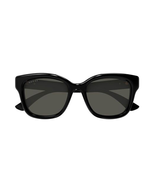 Gucci Black Gg1830Sk 001 Sunglasses Injected Squared