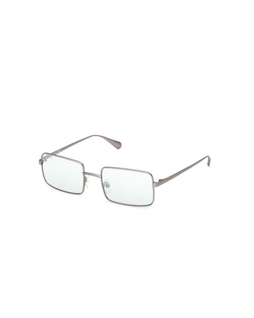 MAX&Co. Black Mo0161 13Q Sunglasses Metal Squared Normal