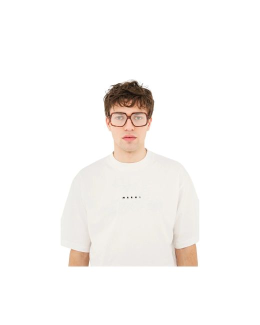 Marni Black 5W6 Arixo Light Optical Frames Acetate Squared
