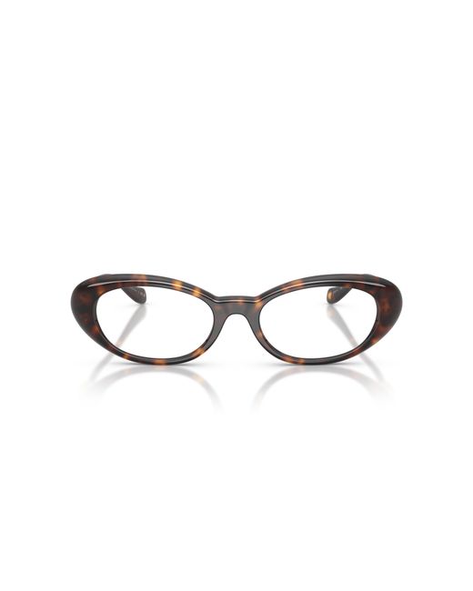 Versace Black Ve3381U 108 Optical Frames Injected Round Normal