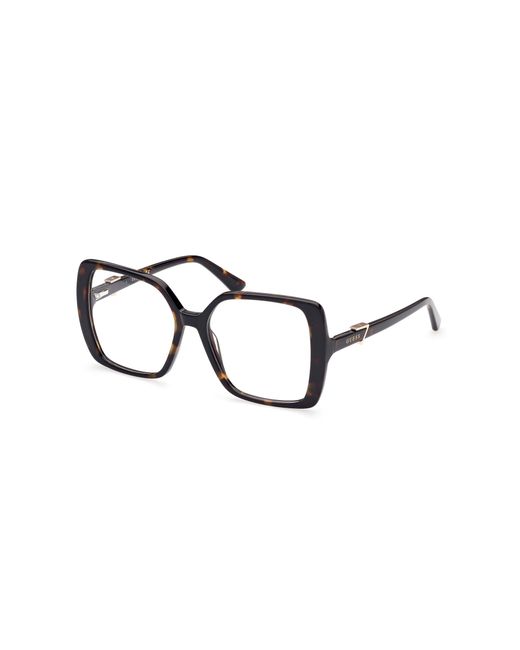 Guess Black Gu2876 052 Optical Frames Acetate Squared Normal