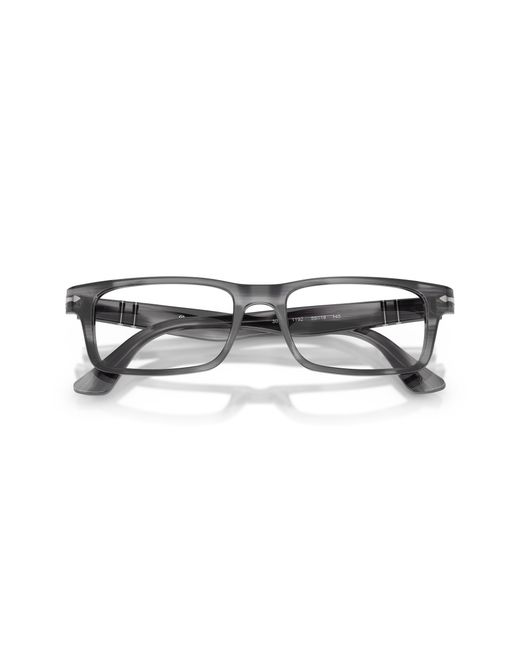 Persol Black Po3050V 1192 Optical Frames Acetate Transparent Squared Normal for men