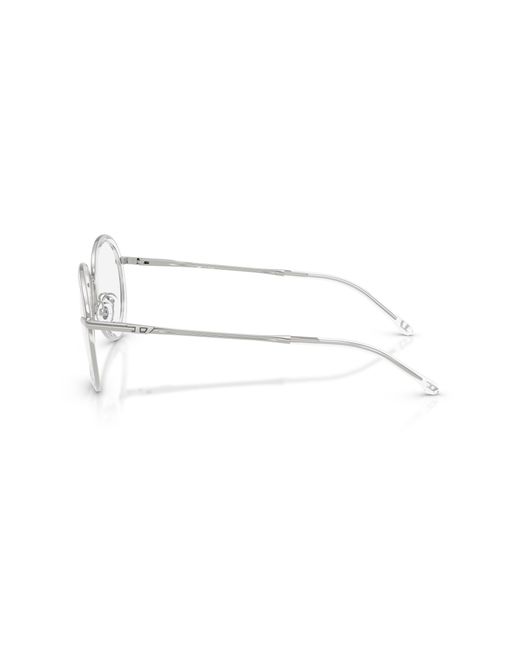 DIESEL Black Dl5007 1001 Optical Frames Metal Round Normal