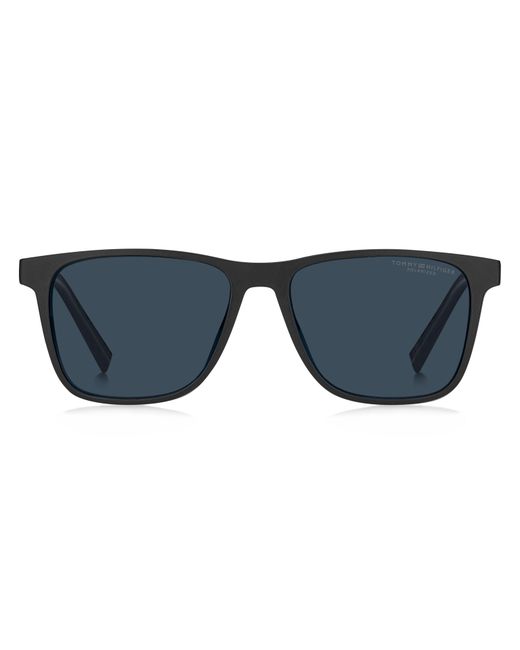 Tommy Hilfiger Black Th 2203/C Kb7/C3 Optical Frames Eco-Poliame Squared Polarized for men