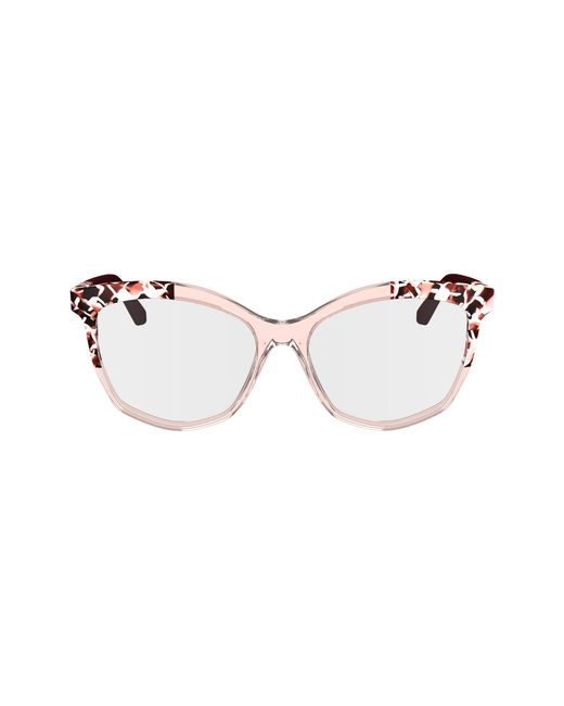 Karl Lagerfeld Black Kl6154 618 Optical Frames Acetate Squared Normal Normal