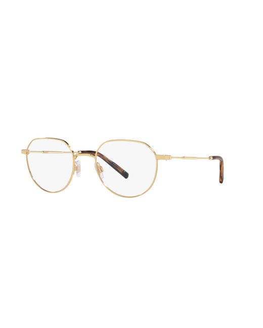 Dolce & Gabbana Black Dg1349 02 Optical Frames Metal Pantos Normal for men