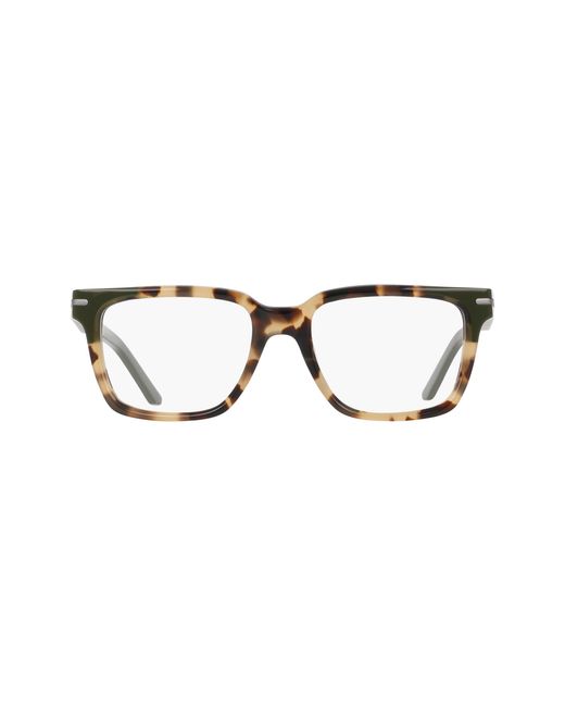 Nike Black 7178 241 Optical Frames Acetate Squared Normal for men