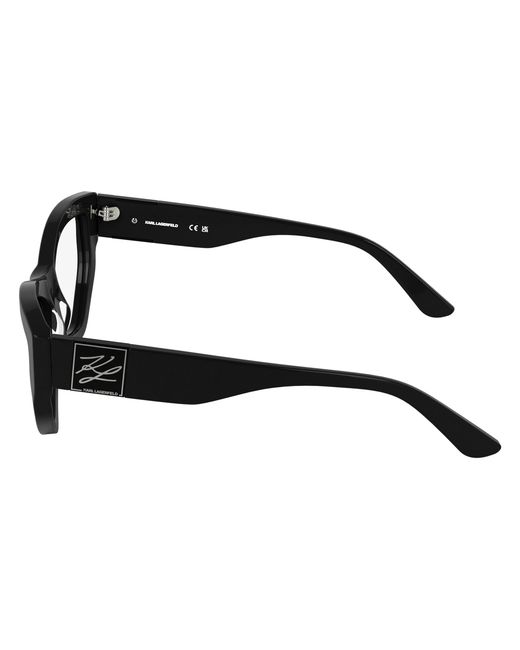 Karl Lagerfeld Black Kl6211 001 Optical Frames Acetate Cat Eye Normal