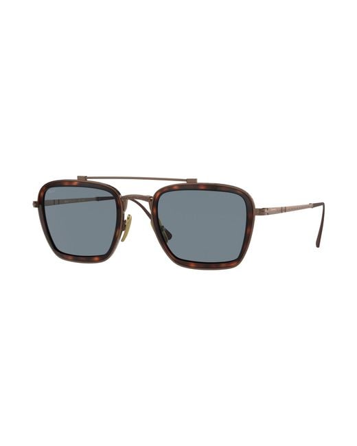 Persol Black Po5012St 801656 Sunglasses Titanium Pillow Normal