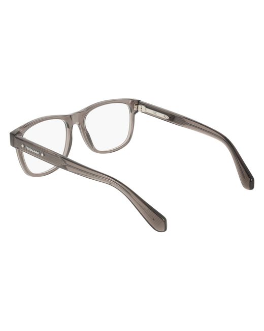 Ferragamo Black Sf3084 020 Optical Frames Acetate Squared Normal for men