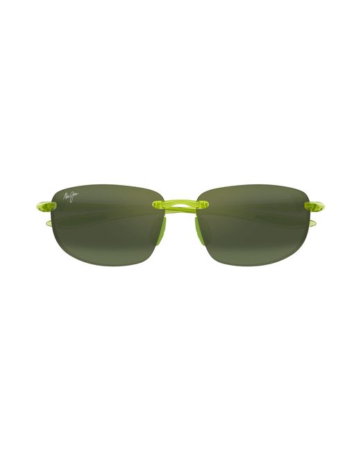 Maui Jim Green Mj0407S 008 Sunglasses Injected Squared