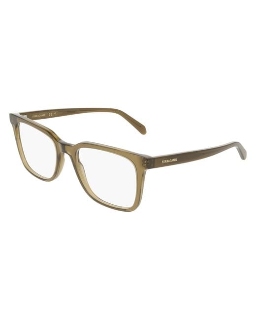 Ferragamo Black Sf3067 320 Optical Frames Acetate Squared Normal for men