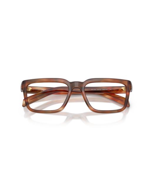 Prada Black Pr D04V 24G1O1 Optical Frames Acetate Transparent Pillow Normal