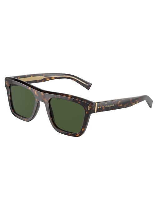 Dolce & Gabbana Black Dg4420 502/71 Sunglasses Acetate Squared Normal for men