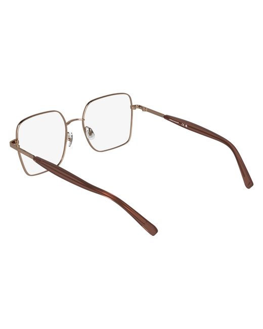 Longchamp Black Lo2181 726 Optical Frames Metal Squared Normal